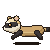Claude Fable 5.1: Black-footed ferret in motion