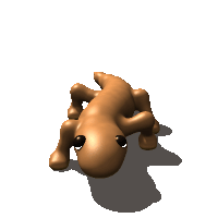 Claude Fable 5.1: California newt turning in 3D