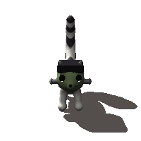 Claude Fable 5.1: Ringtail dressed as frankenstein