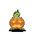 Claude Fable 5: Sonoran green toad in a Halloween costume