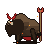 Claude Opus 4.8: American bison in a Halloween costume