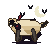 Claude Opus 4.8: Black-footed ferret in a Halloween costume