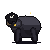 Claude Opus 4.8: American black bear in a Halloween costume