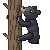Claude Opus 5.5: American black bear doing a natural behavior