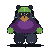 Gemini 3.7 Flash: American black bear in a Halloween costume
