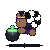 Gemini 3.7 Flash: Ringtail dressed as cauldron