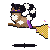 Gemini 3.7 Flash: bassariscus-astutus-witch-halloween.gif