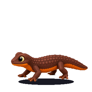 Gemini 4 Argon: California newt turning in 3D