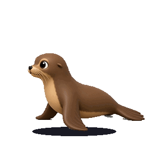 Gemini 4 Argon: California sea lion turning in 3D