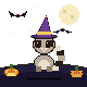 Muse Spark 1.3: Ringtail in a Halloween costume