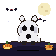 Muse Spark 1.3: American black bear in a Halloween costume