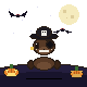 Muse Spark 1.3: California sea lion in a Halloween costume