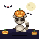 Muse Spark 1.3: Ringtail dressed as pumpkin